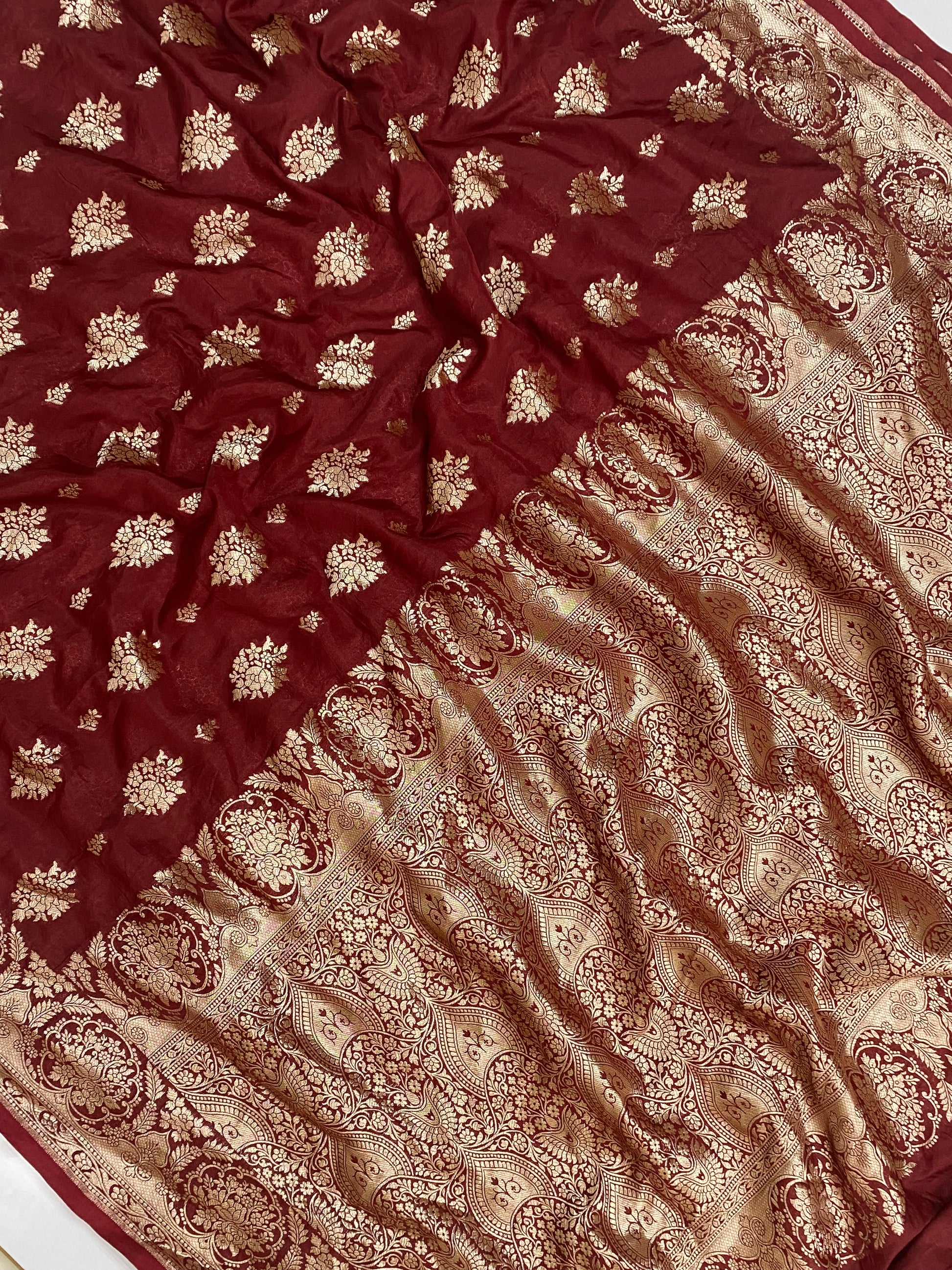 Mashru Silk Banarasi Saree