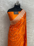 Fanta Mashru Silk Banarasi Saree