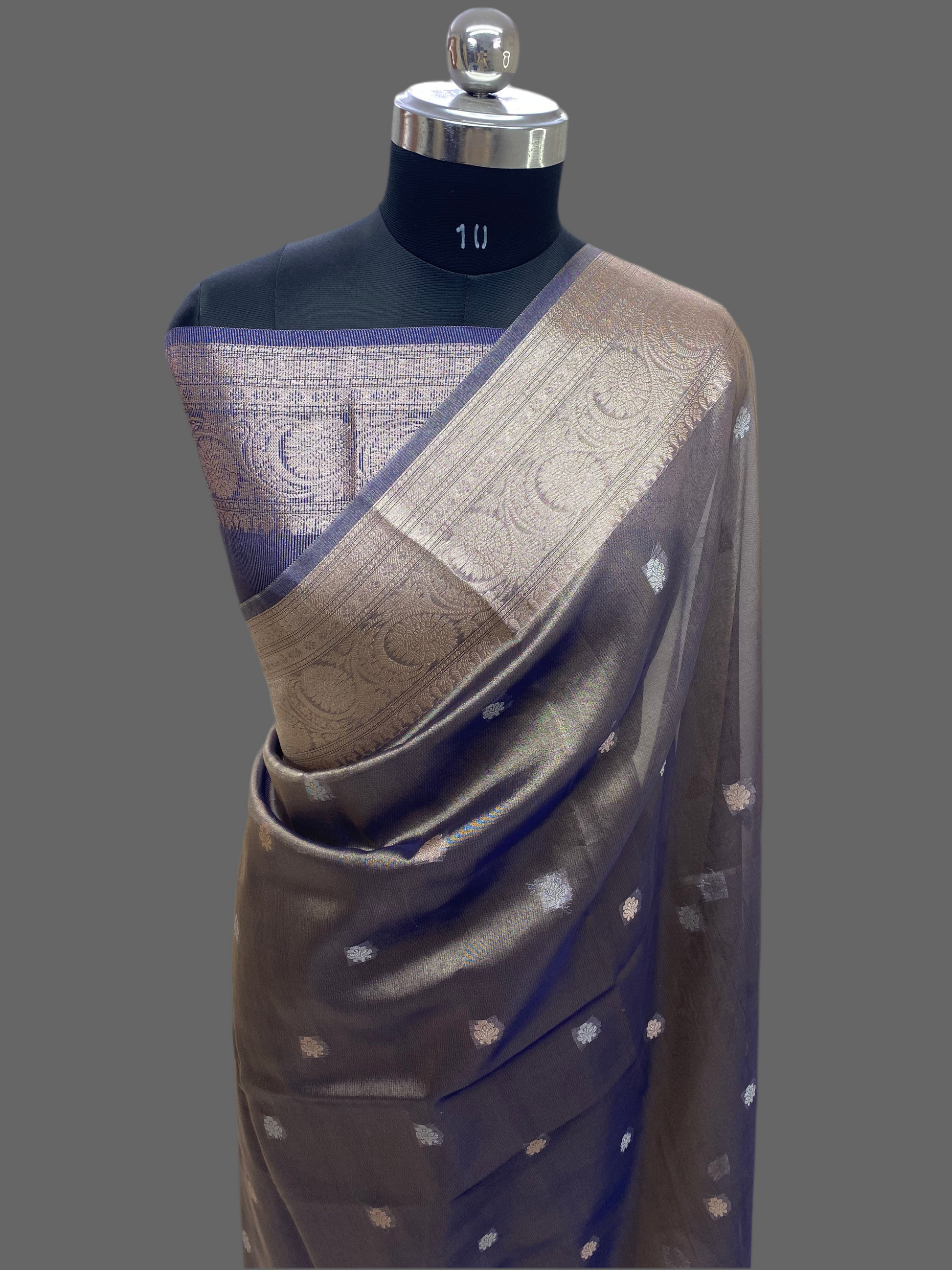 Tissue Silk Banarasi Saree by Kashi handlooms
