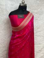 Tanchui Rani Colour Mashru Silk Banarasi Saree 💖