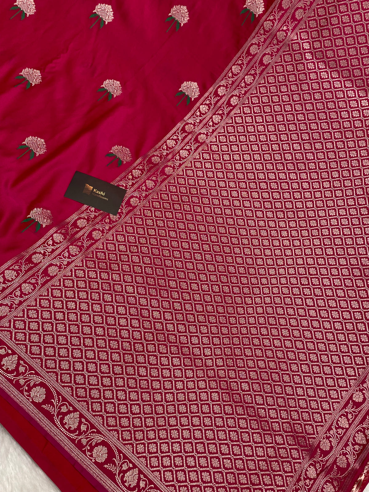 Tanchi rani colour mashru silk banarasi saree