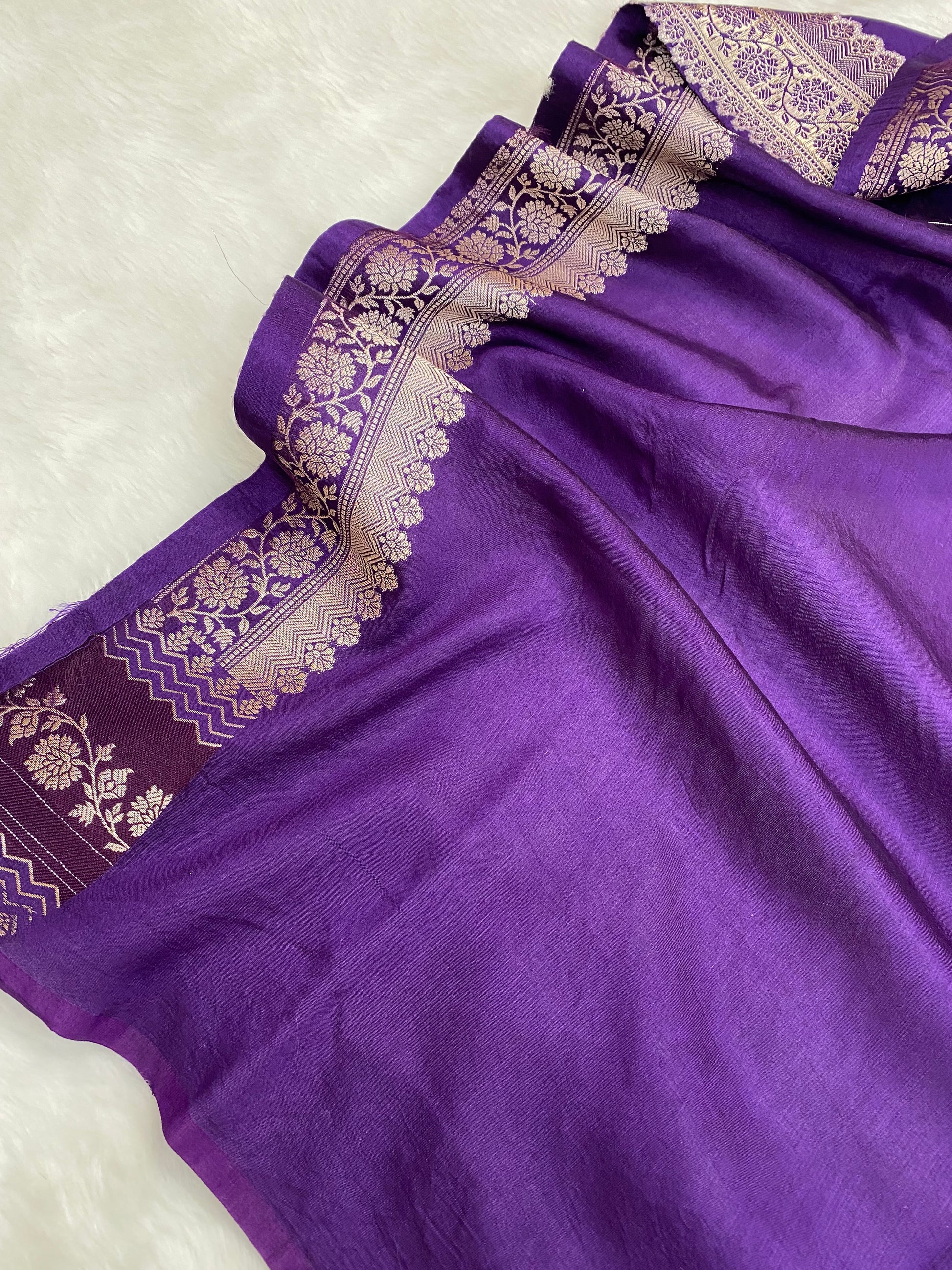 Fanta Viscose Cotton Banarasi Saree