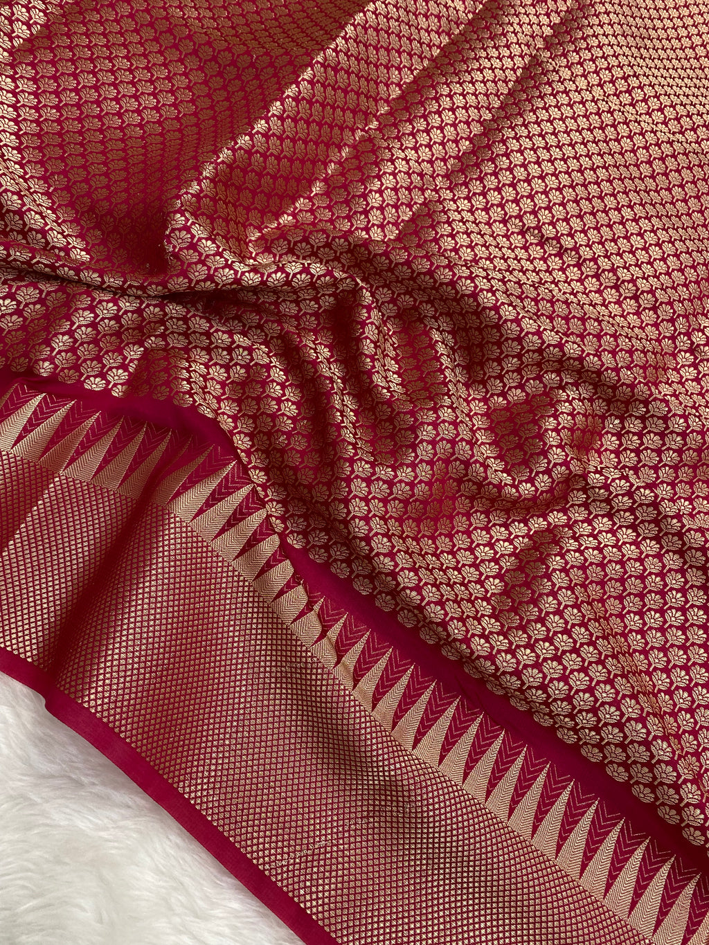 Fanta Mashru Silk Banarasi Saree