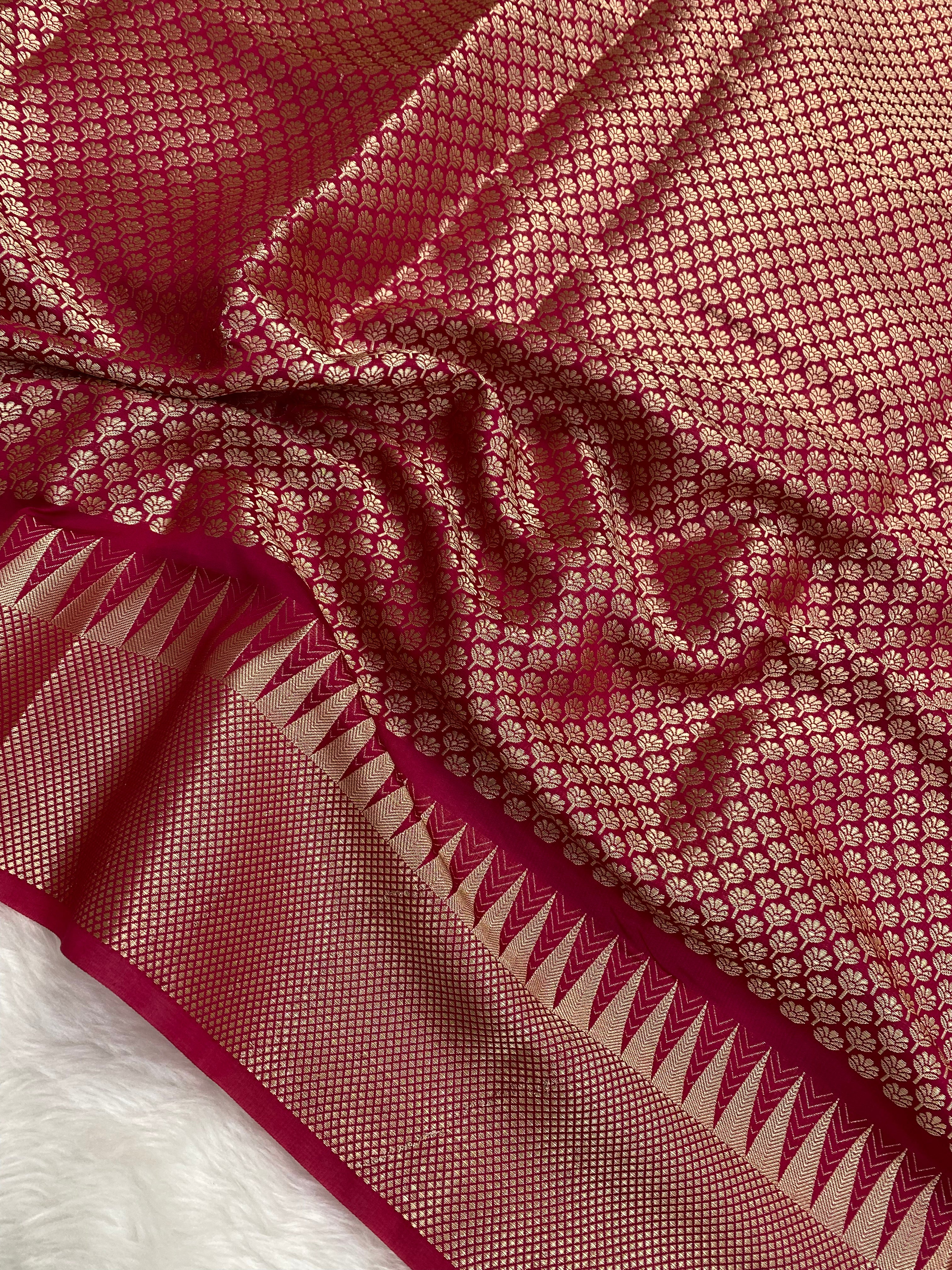 Fanta Mashru Silk Banarasi Saree