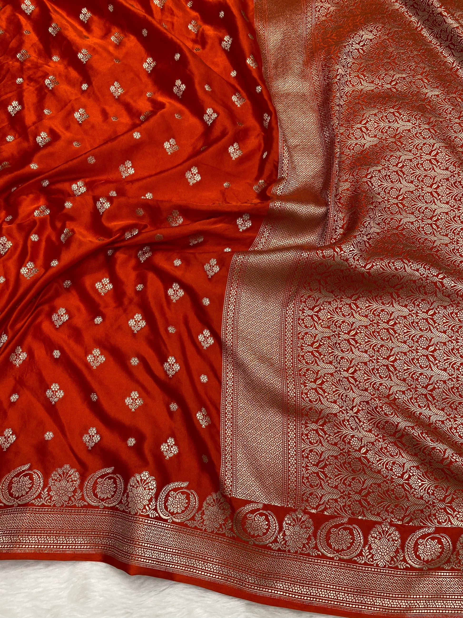 Fanta Mashru Silk Banarasi Saree
