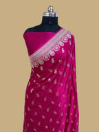 Rani Mashru Silk Banarasi Saree