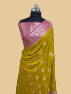 Dev Das Color monga Silk Banarasi Saree
