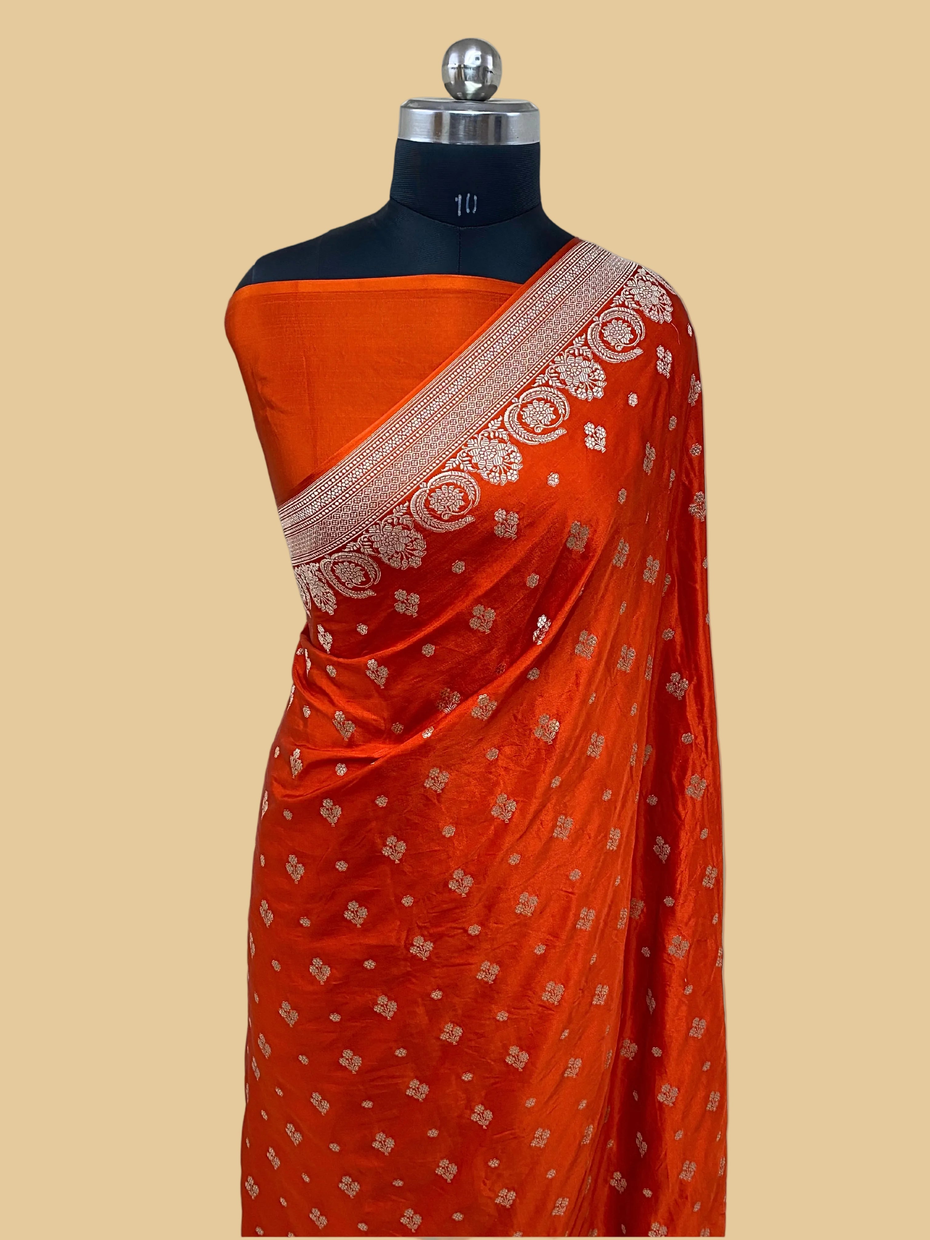 Fanta Mashru Silk Banarasi Saree