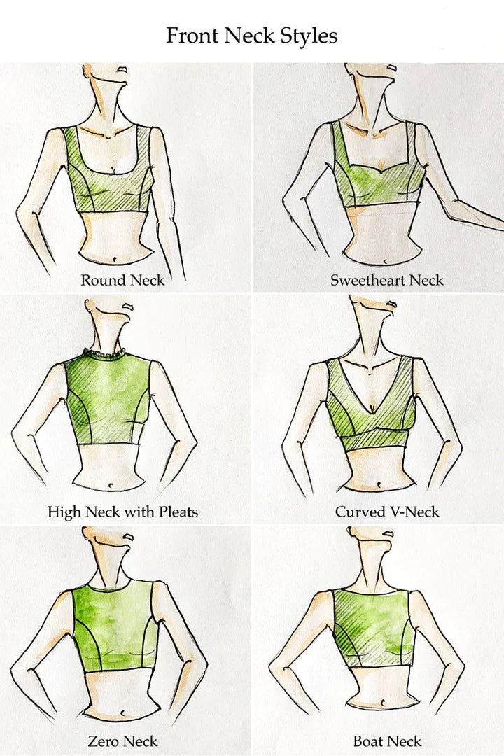 🧵 Premium Blouse Stitching (Add-on for Prepaid Orders Only)