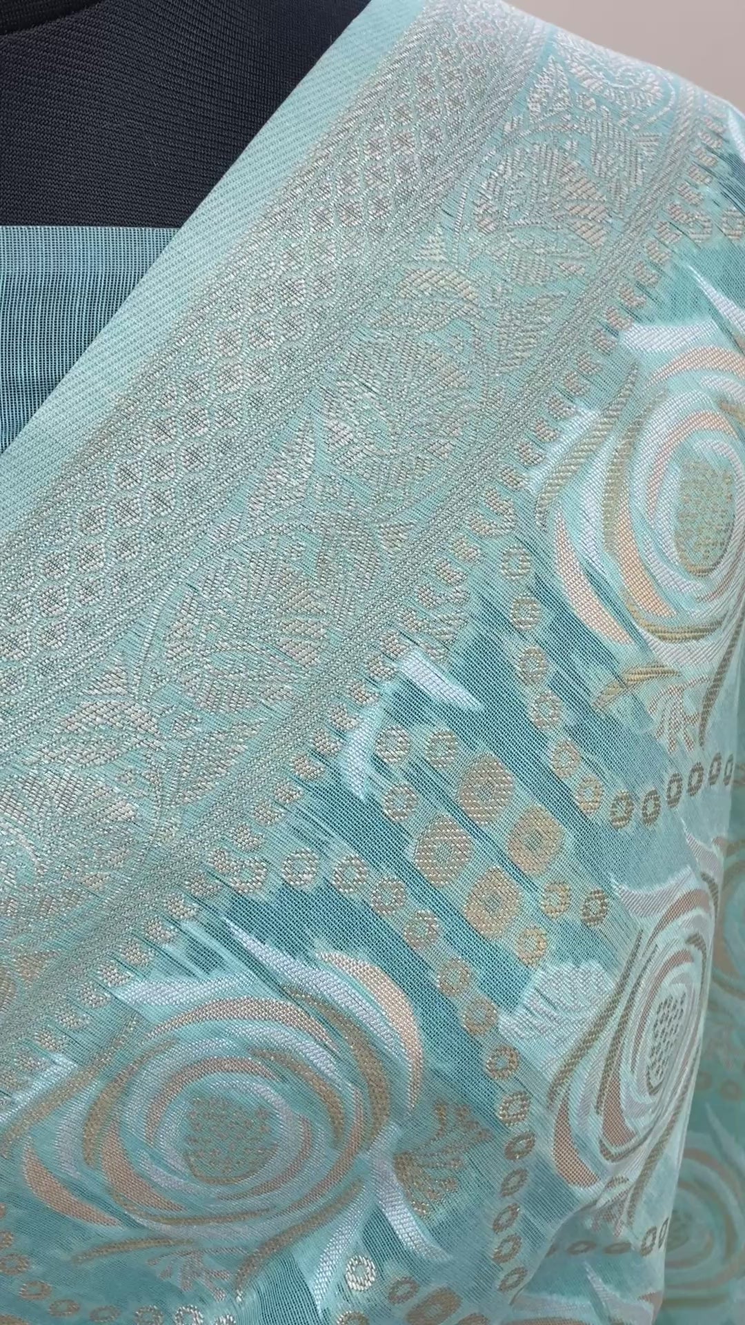 Linen Cotton Banarasi Saree