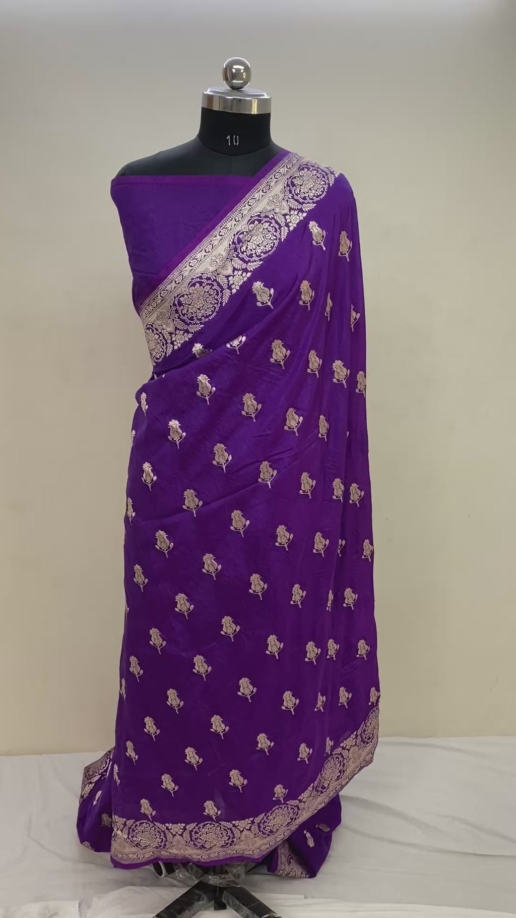 Mashru silk Banarasi Saree