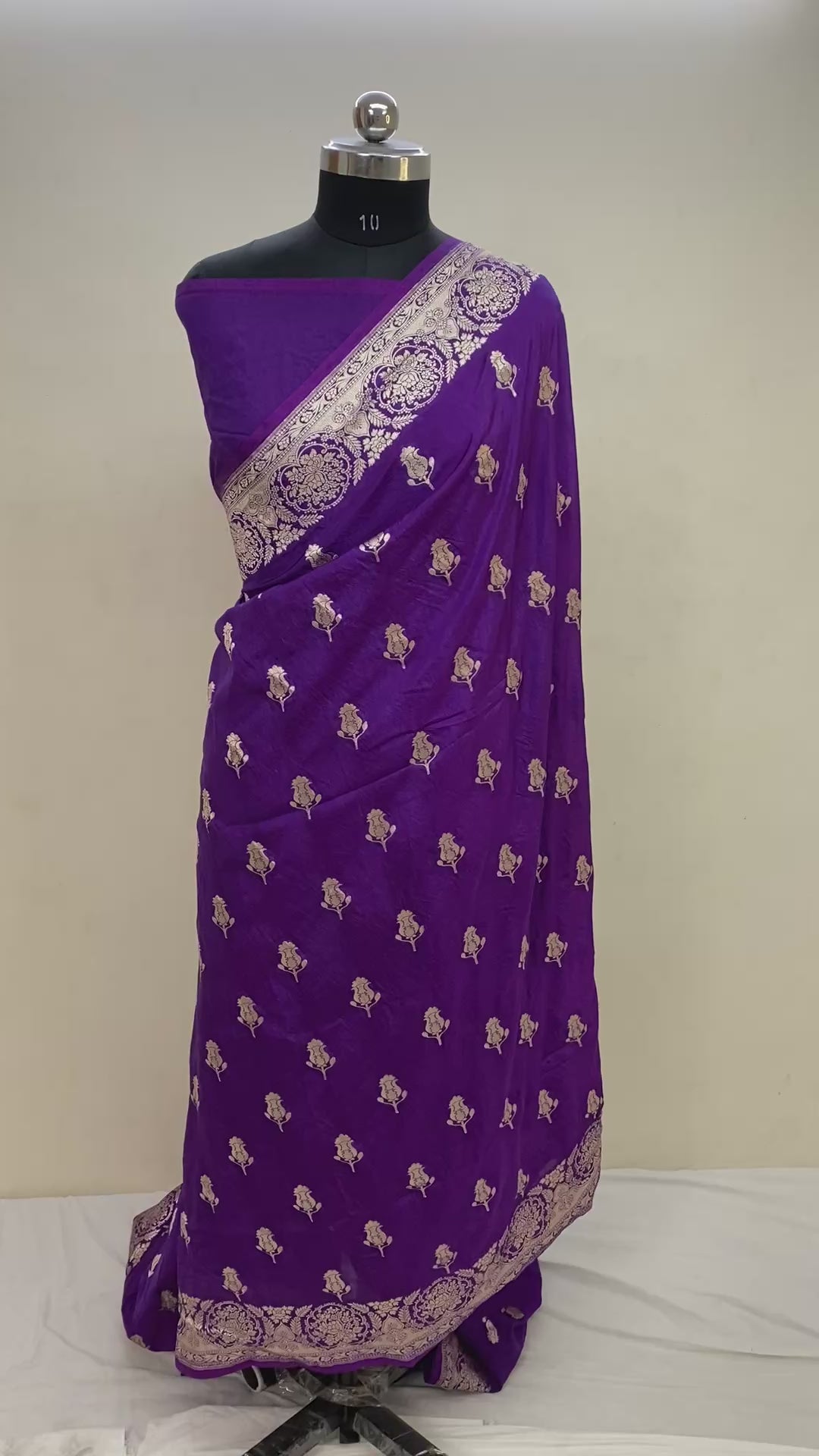 Mashru silk Banarasi Saree