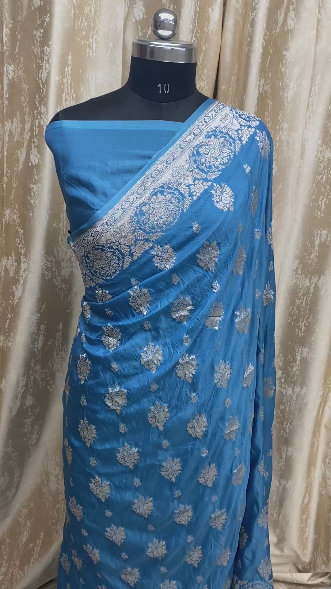 Mashru Silk Banarasi Saree