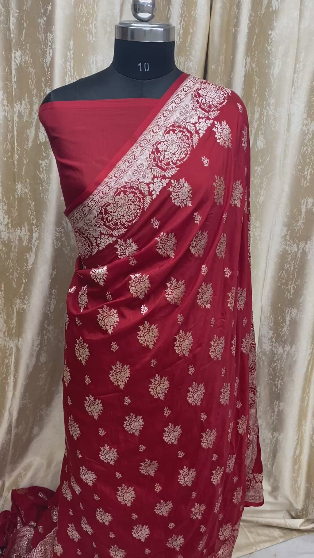 Mashru Silk Banarasi Saree