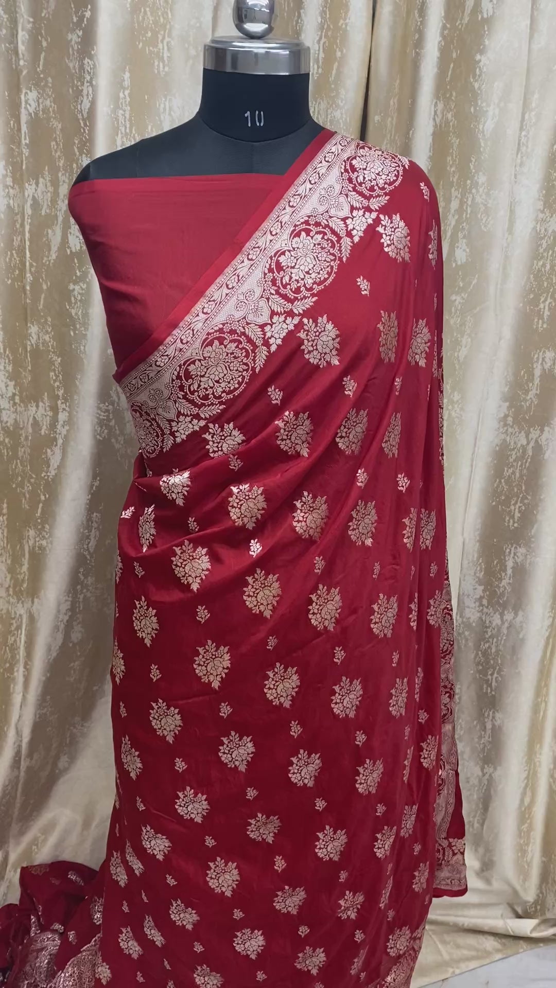 Mashru Silk Banarasi Saree